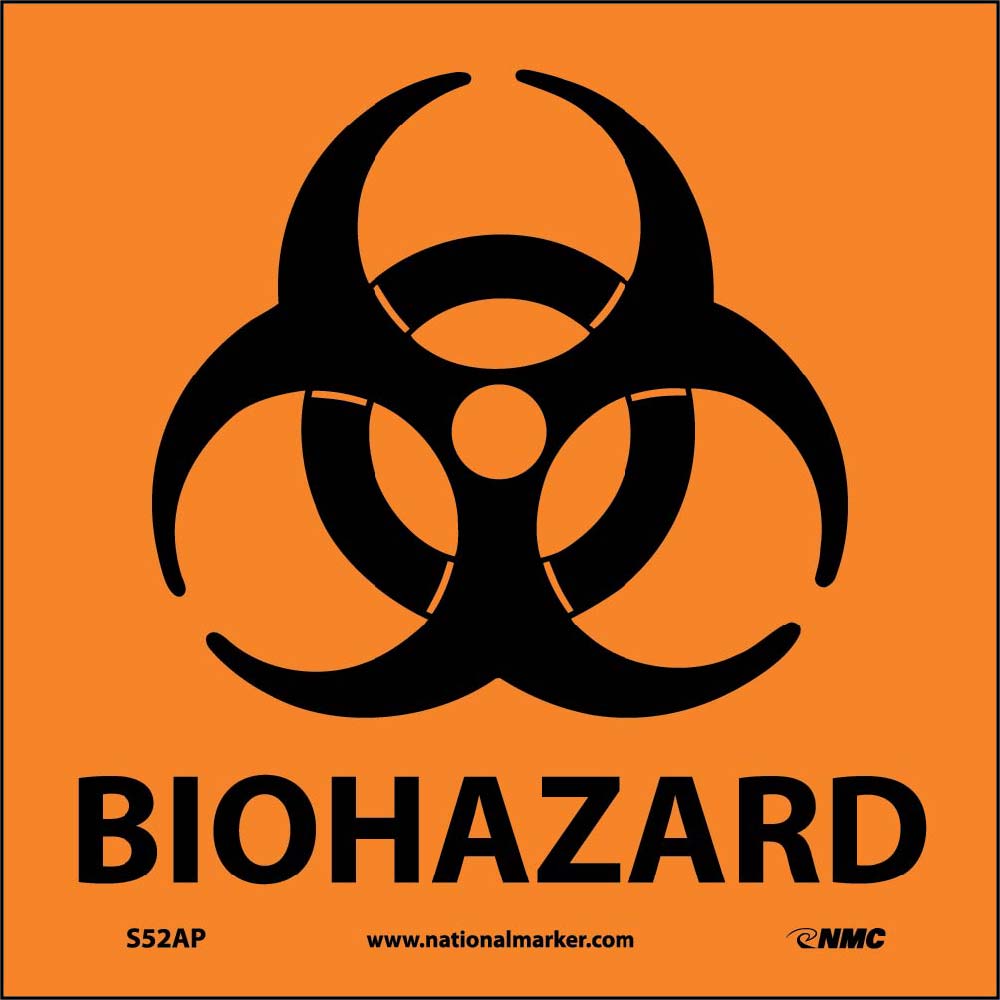 Biohazard Label - 5 Pack-eSafety Supplies, Inc