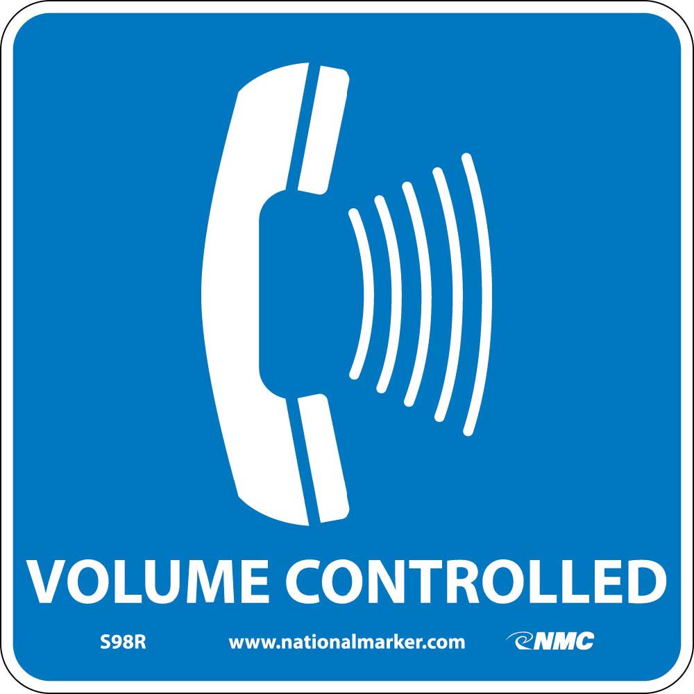 Ada Location Marker Volume Controlled Sign-eSafety Supplies, Inc