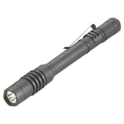 Streamlight Black ProTac Professional Tactical Flashlight With White LED And Removable Pocket Clip-eSafety Supplies, Inc