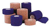 Swift First Aid 1" X 5 Yard Roll Tan Co-Flex Self-Adherent Wrap-eSafety Supplies, Inc