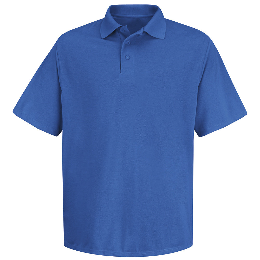 Red Kap Spun Polyester Pocketless Polo SK20 - Royal blue-eSafety Supplies, Inc