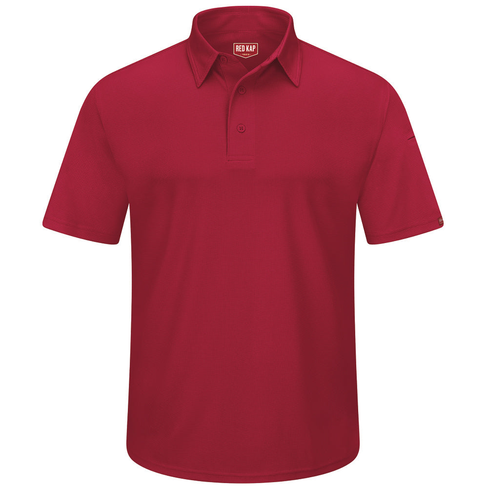 Red Kap Male Professional Polo SK90 - Red-eSafety Supplies, Inc