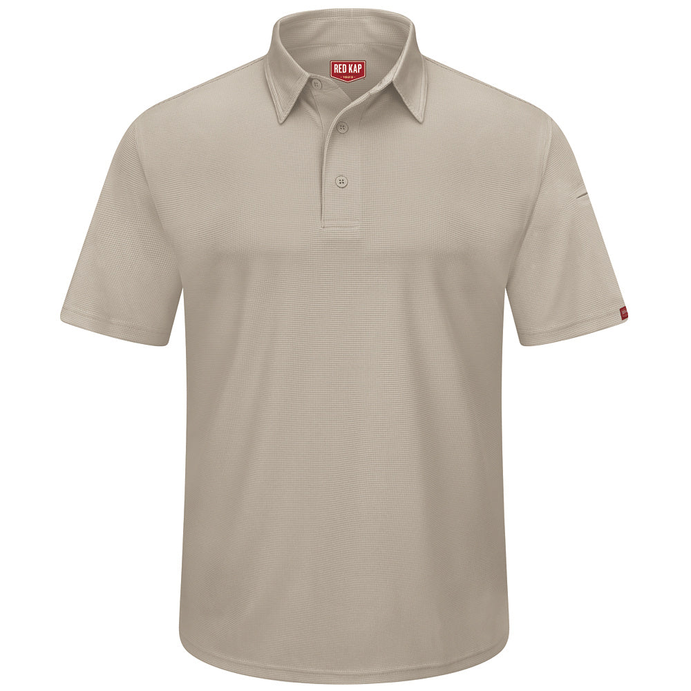 Red Kap Male Professional Polo SK90 - Tan-eSafety Supplies, Inc