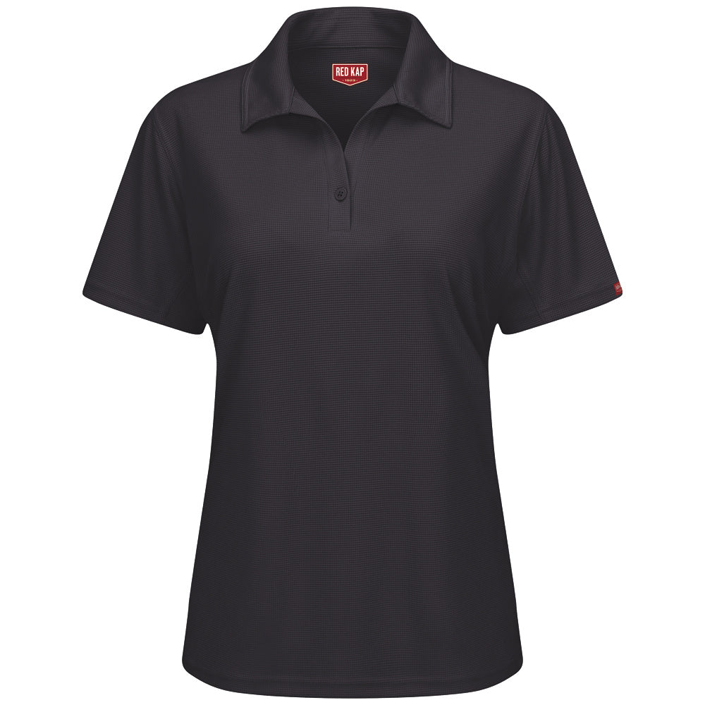 Red Kap Female Professional Polo SK91 - Black-eSafety Supplies, Inc