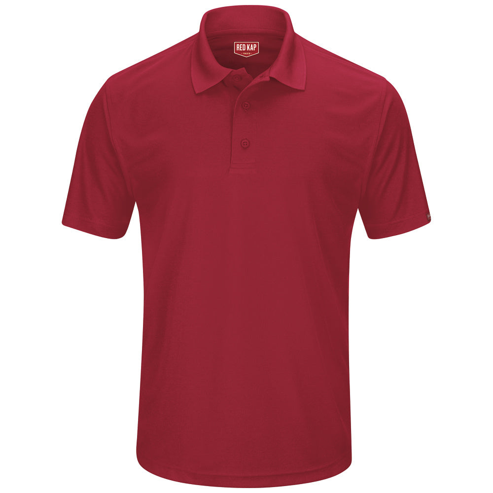 Red Kap Men's Flex Core Polo SK96 - Red-eSafety Supplies, Inc