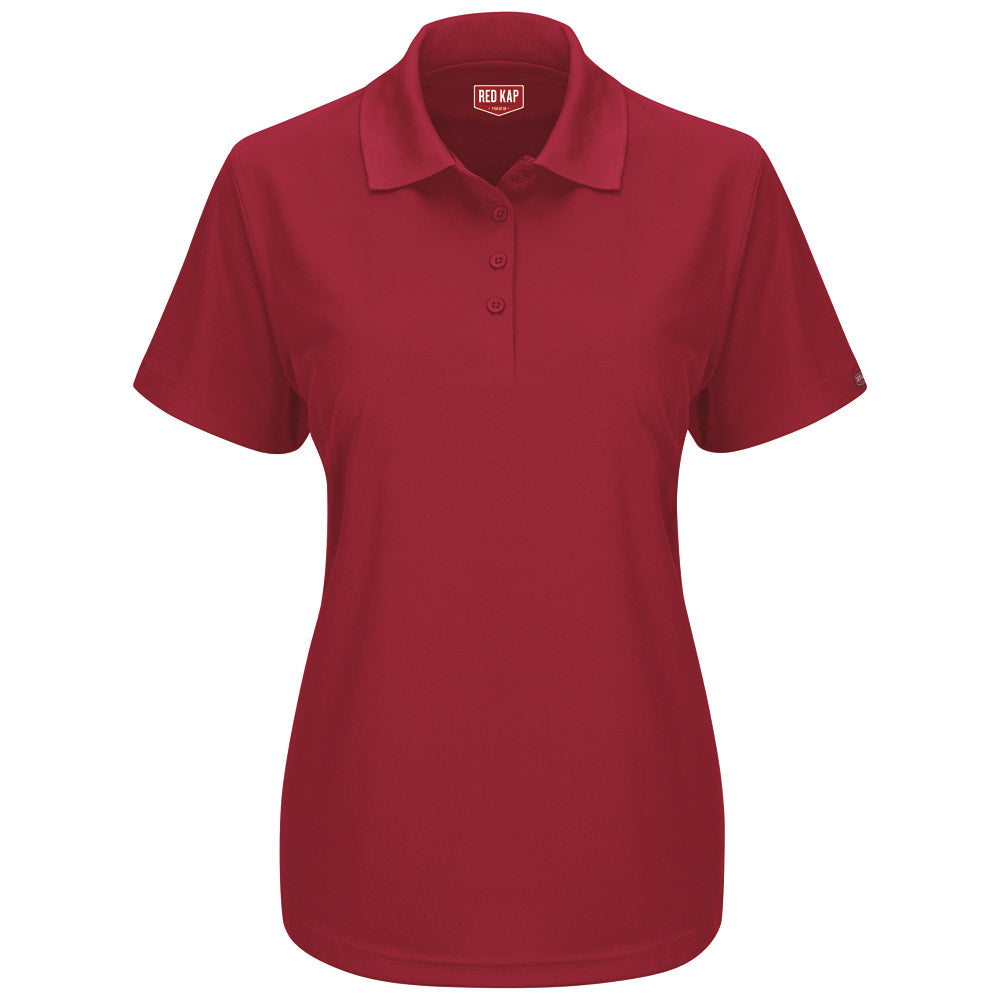 Red Kap Women's Flex Core Polo SK97 - Red-eSafety Supplies, Inc