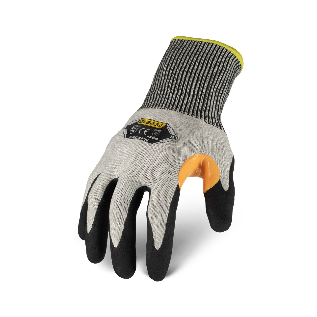 Ironclad Command™ A4 Foam Nitrile Glove Grey/Black-eSafety Supplies, Inc