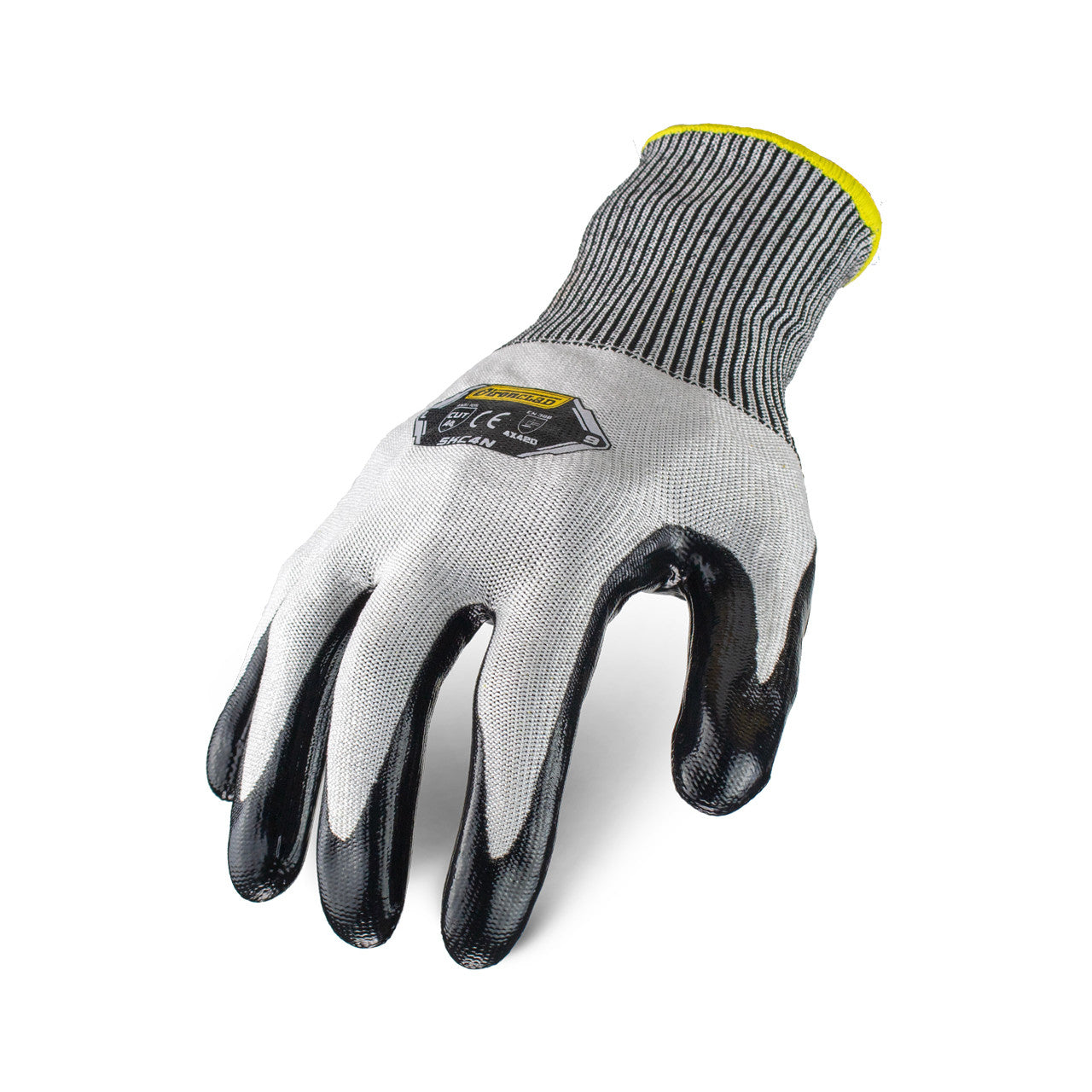 Ironclad Command™ A4 Smooth Nitrile Glove Grey/Black-eSafety Supplies, Inc