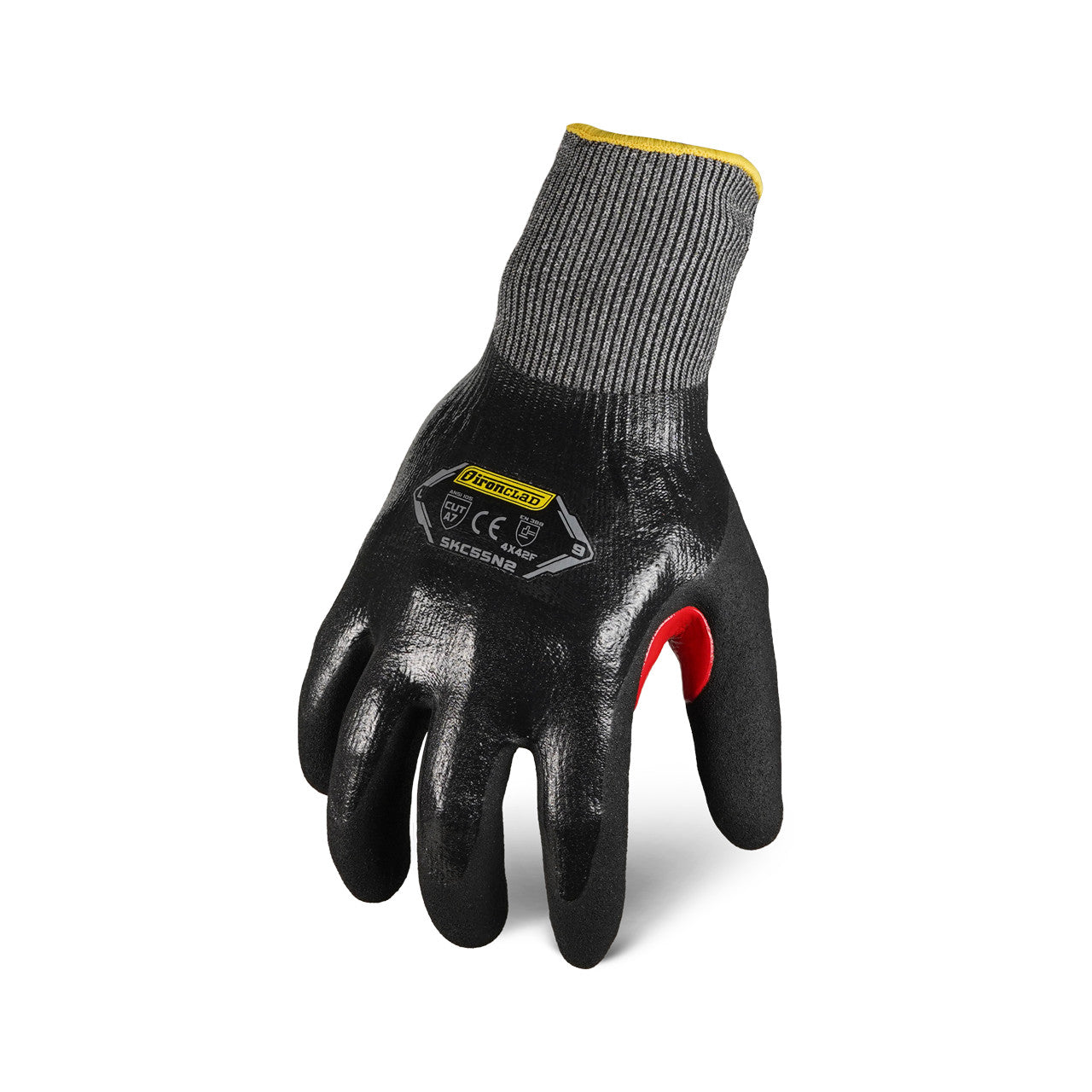 Ironclad Command™ A7 Sandy Nitrile Glove Black-eSafety Supplies, Inc