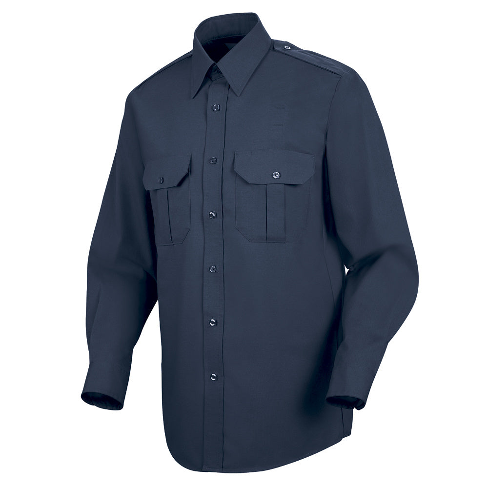 Horace Small Sentinel Basic Security Long Sleeve Shirt SP56NV - Navy-eSafety Supplies, Inc