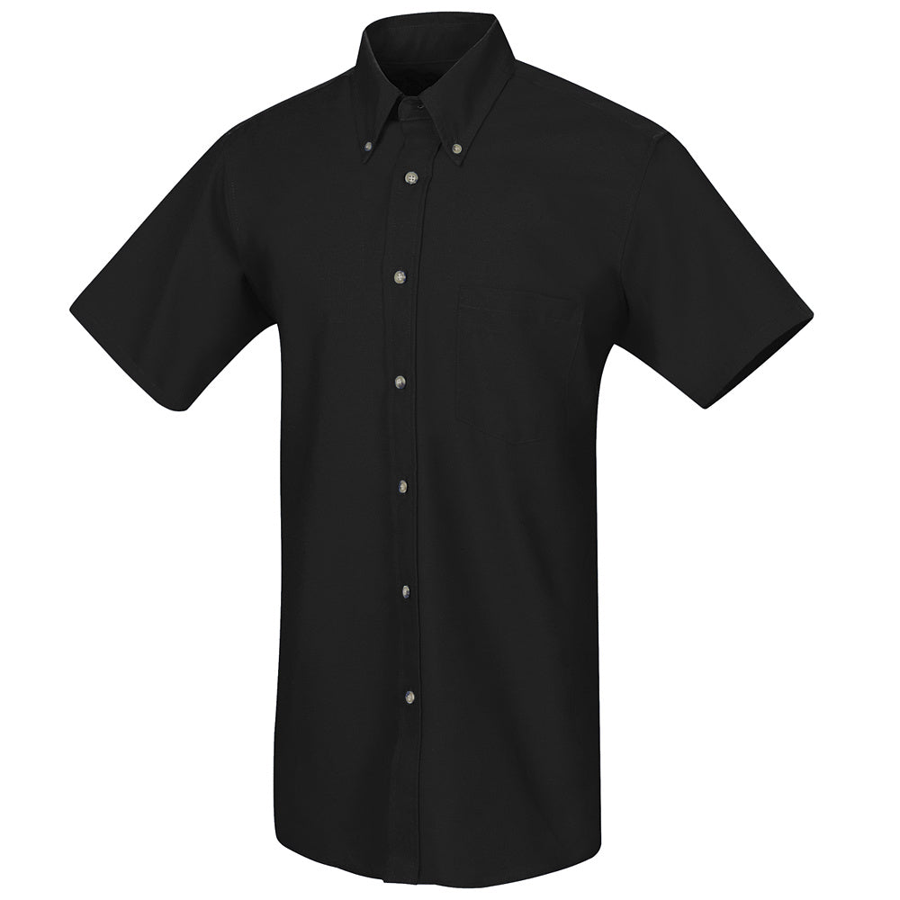 Red Kap Men's Poplin Dress Shirt SP80 - Black-eSafety Supplies, Inc