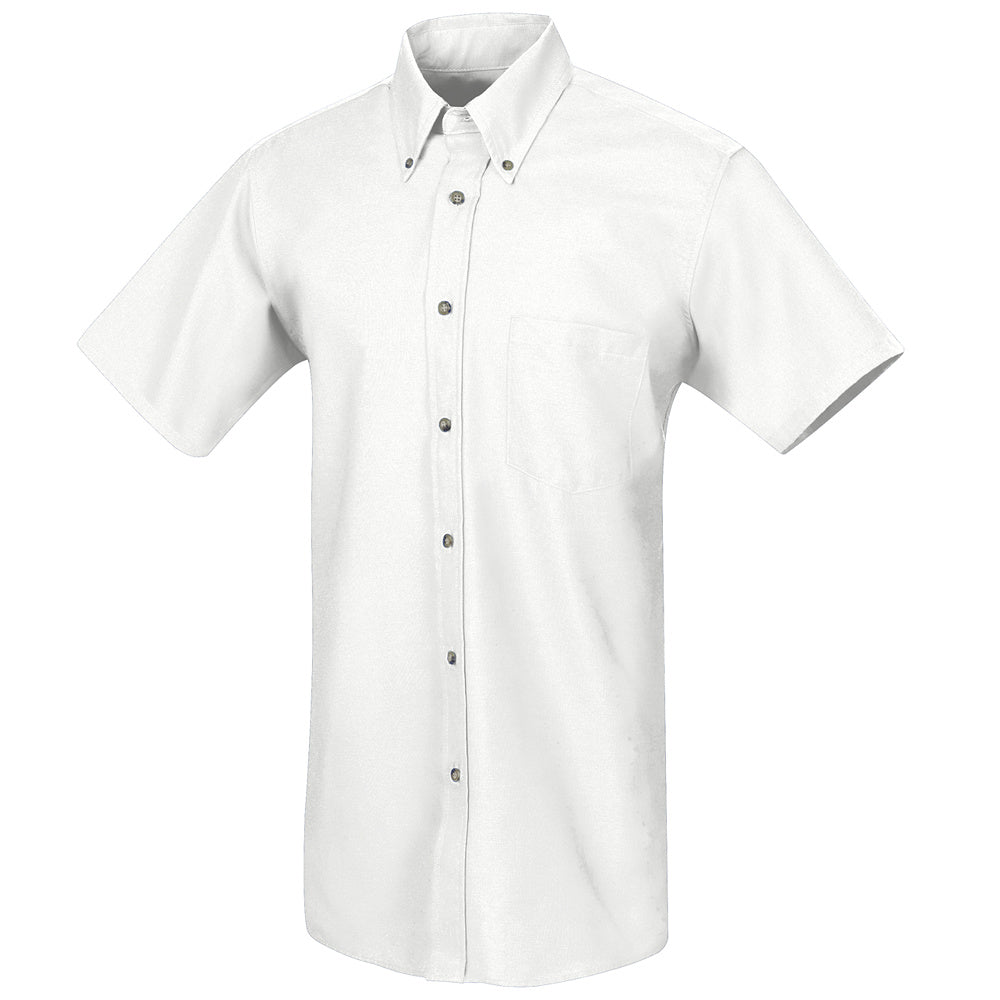 Red Kap Men's Poplin Dress Shirt SP80 - White-eSafety Supplies, Inc