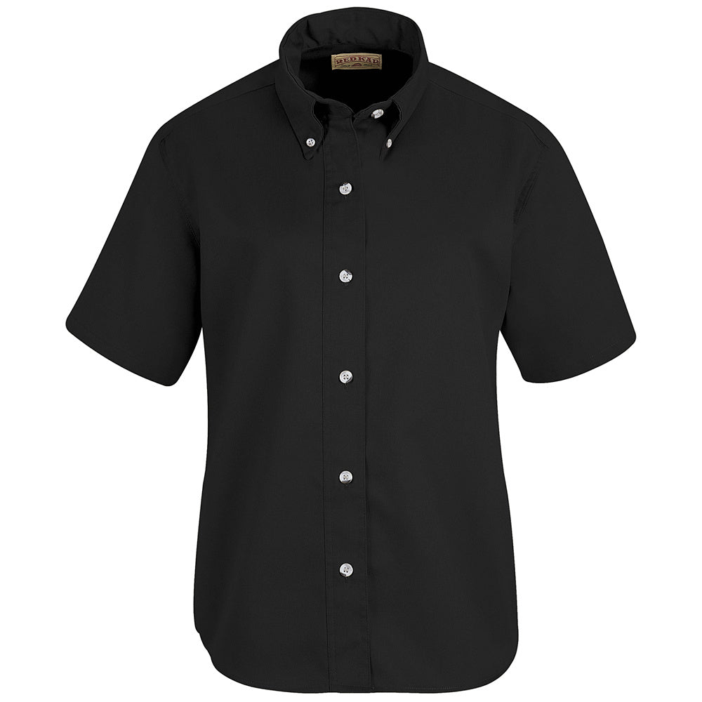 Red Kap Women's Poplin Dress Shirt SP81 - Black-eSafety Supplies, Inc