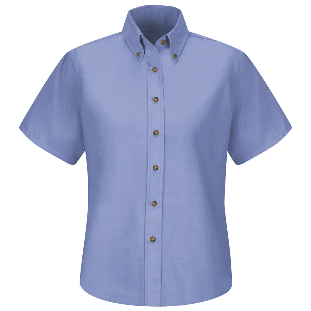 Red Kap Women's Poplin Dress Shirt SP81 - Light Blue-eSafety Supplies, Inc