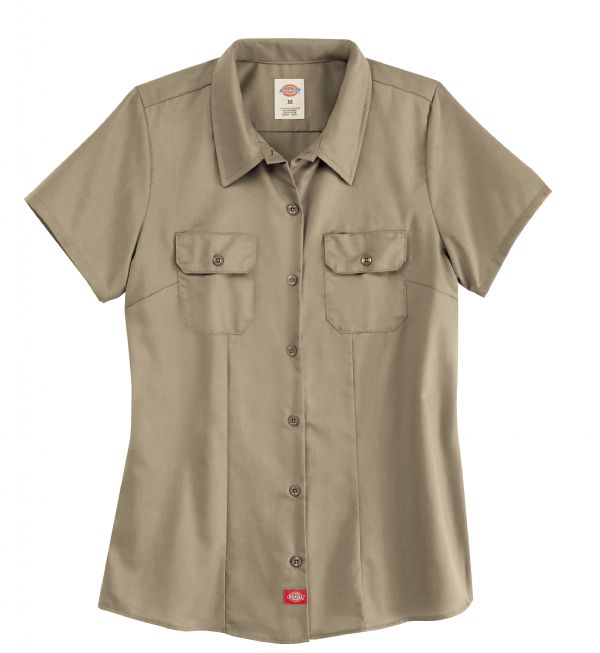 Dickies Women’s Short-Sleeve Traditional Work Shirt