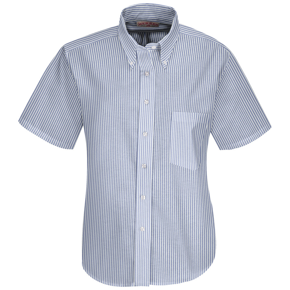 Red Kap Women's Executive Oxford Dress Shirt SR61 - Blue / White Stripe-eSafety Supplies, Inc