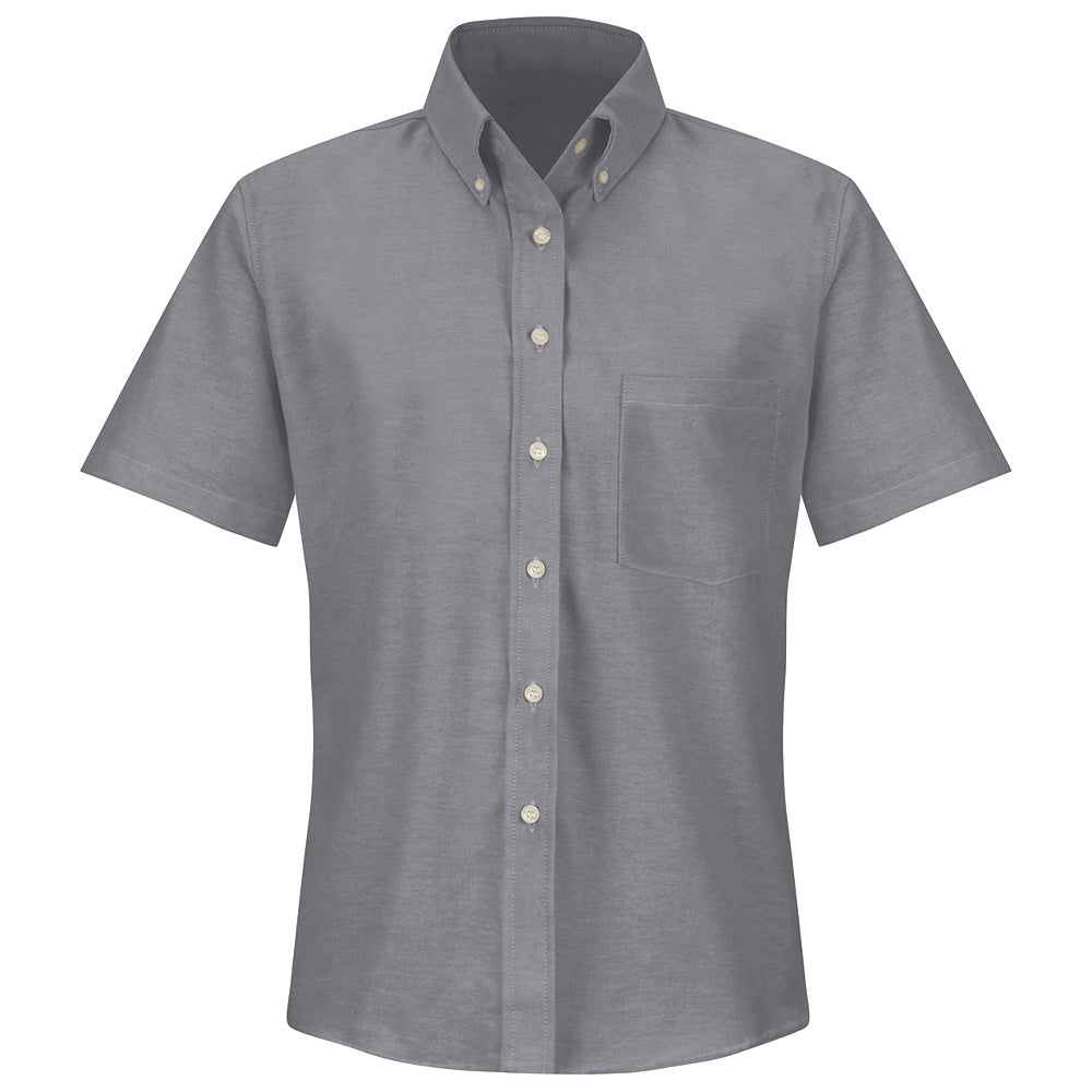 Red Kap Women's Executive Oxford Dress Shirt SR61 - Grey-eSafety Supplies, Inc