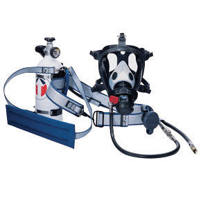 Honeywell Panther 3000 psig Hip-Pac Pressure Demand Supplied Air Respirator With Second Stage Quick Disconnect, Twenty Twenty Plus Facepiece, Medium Nose Cup, Silicone Headstrap-eSafety Supplies, Inc
