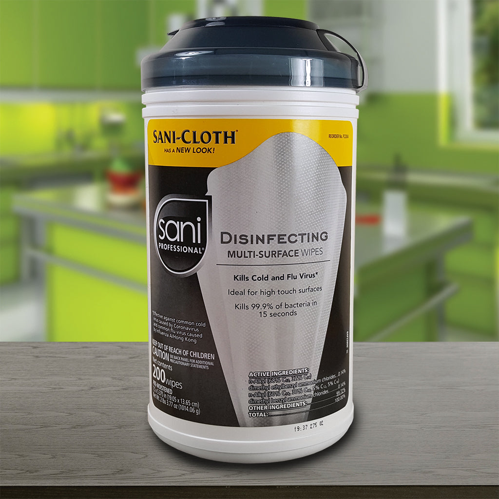 Sani Cloth Disinfecting Wipes (200 wipes)-eSafety Supplies, Inc