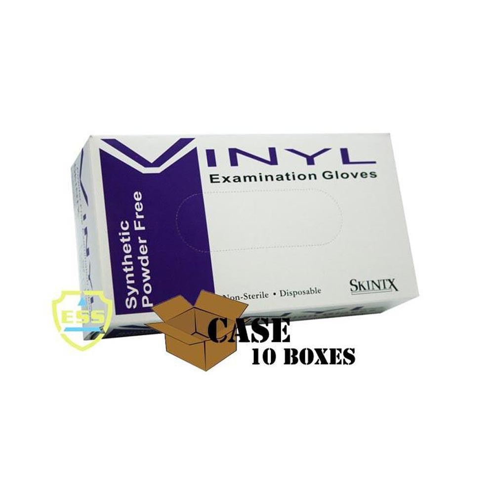 Skintx - Vinyl Powder-Free Exam Gloves - Case-eSafety Supplies, Inc