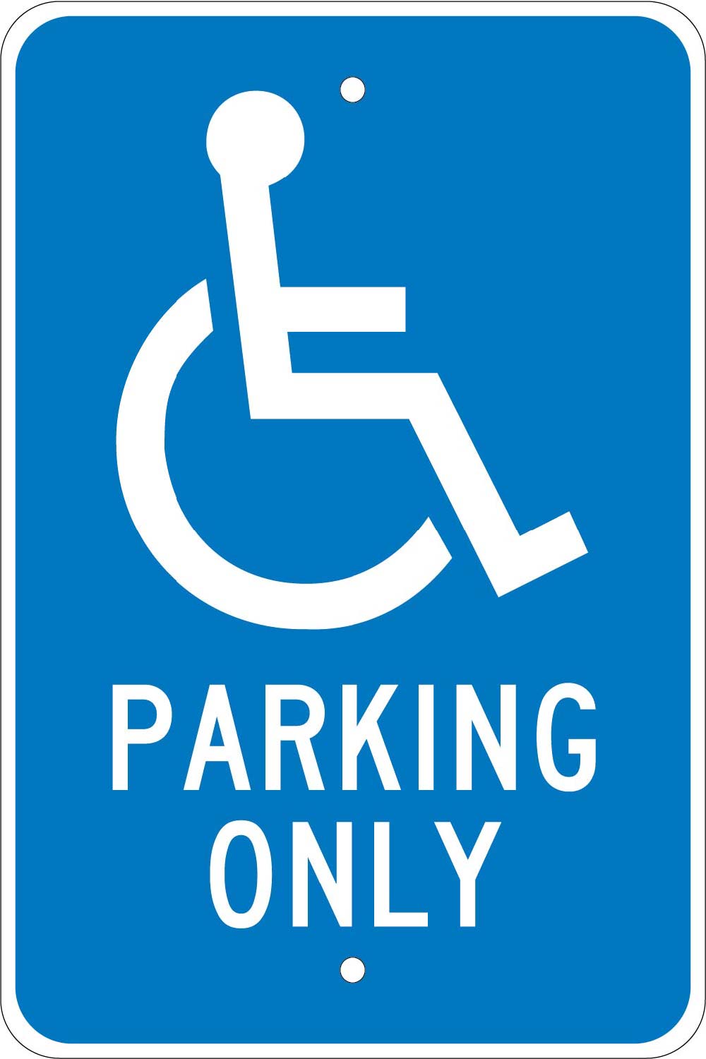 Parking Only Sign-eSafety Supplies, Inc