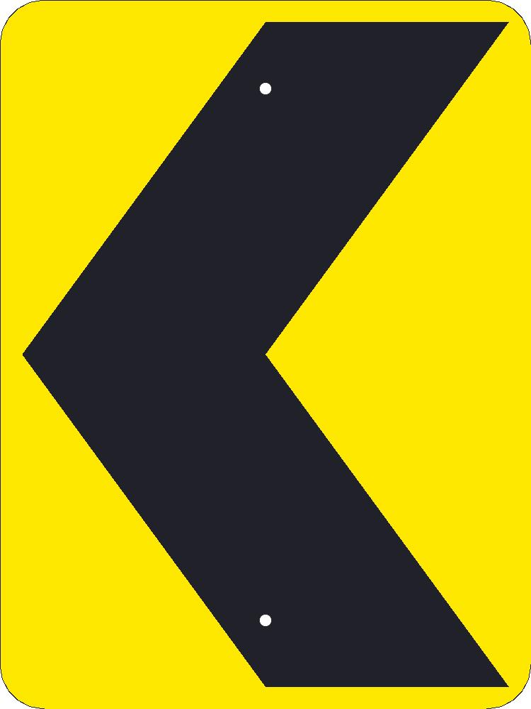 Chevron Traffic Arrow Sign-eSafety Supplies, Inc