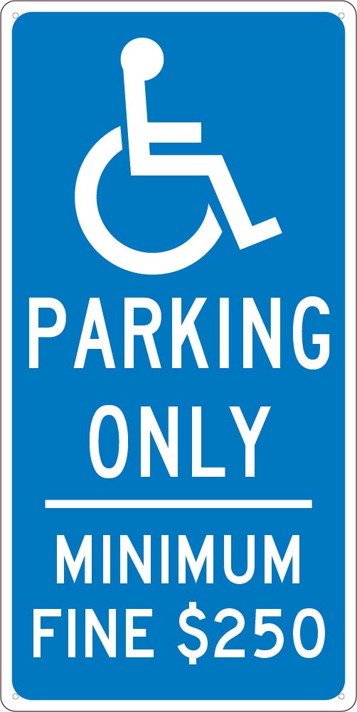 State Handicapped Reserved Parking California Sign-eSafety Supplies, Inc