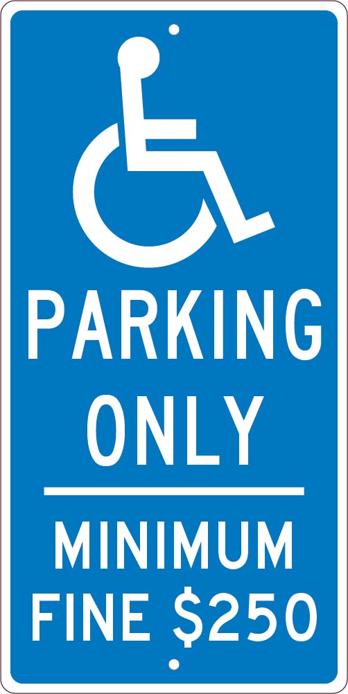 State Handicapped Reserved Parking California Sign-eSafety Supplies, Inc