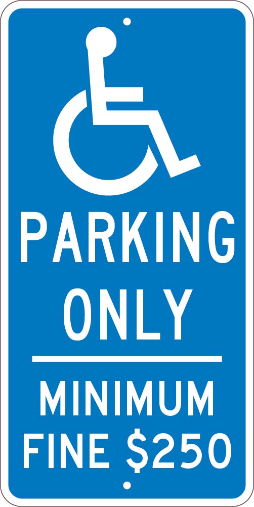 State Handicapped Reserved Parking California Sign-eSafety Supplies, Inc