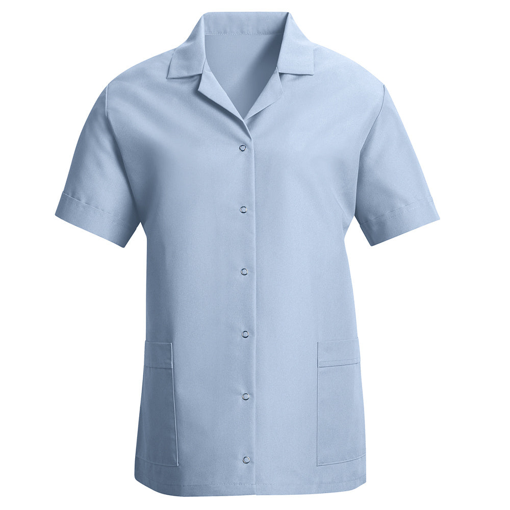 Red Kap Women's Smock Loose Fit Short Sleeve TP27 - Light Blue-eSafety Supplies, Inc