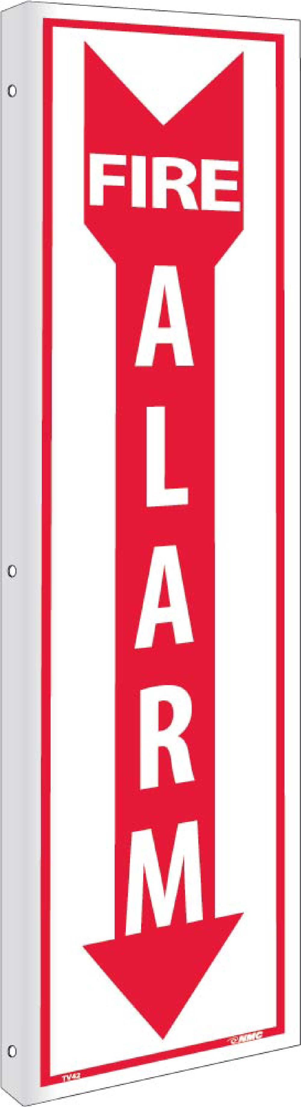 Fire Alarm Sign-eSafety Supplies, Inc