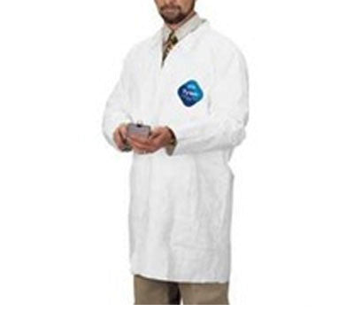 DuPont - Tyvek Lab Coat with 2 Pockets - Case (30 Pieces)-eSafety Supplies, Inc