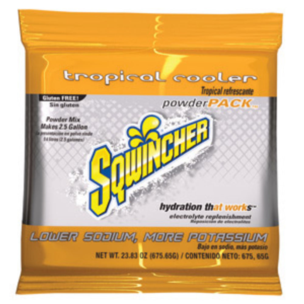 Sqwincher 23.83 Ounce Powder Pack Powder Concentrate Package Electrolyte Drink (16 Packs Electrolyte Drink Powder - Pack)-eSafety Supplies, Inc