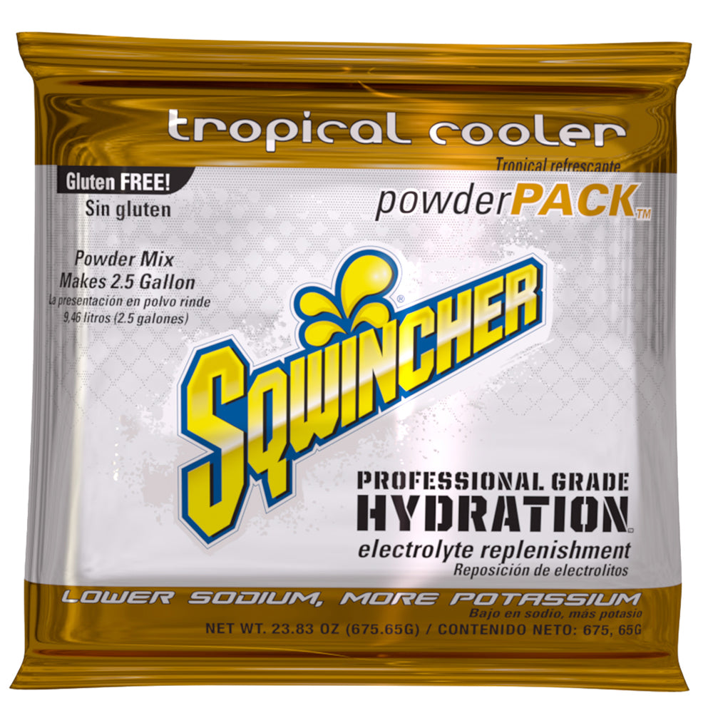 Sqwincher 23.83 Ounce Powder Pack Powder Concentrate Package Electrolyte Drink (32 Electrolyte Drinks - Pack)-eSafety Supplies, Inc
