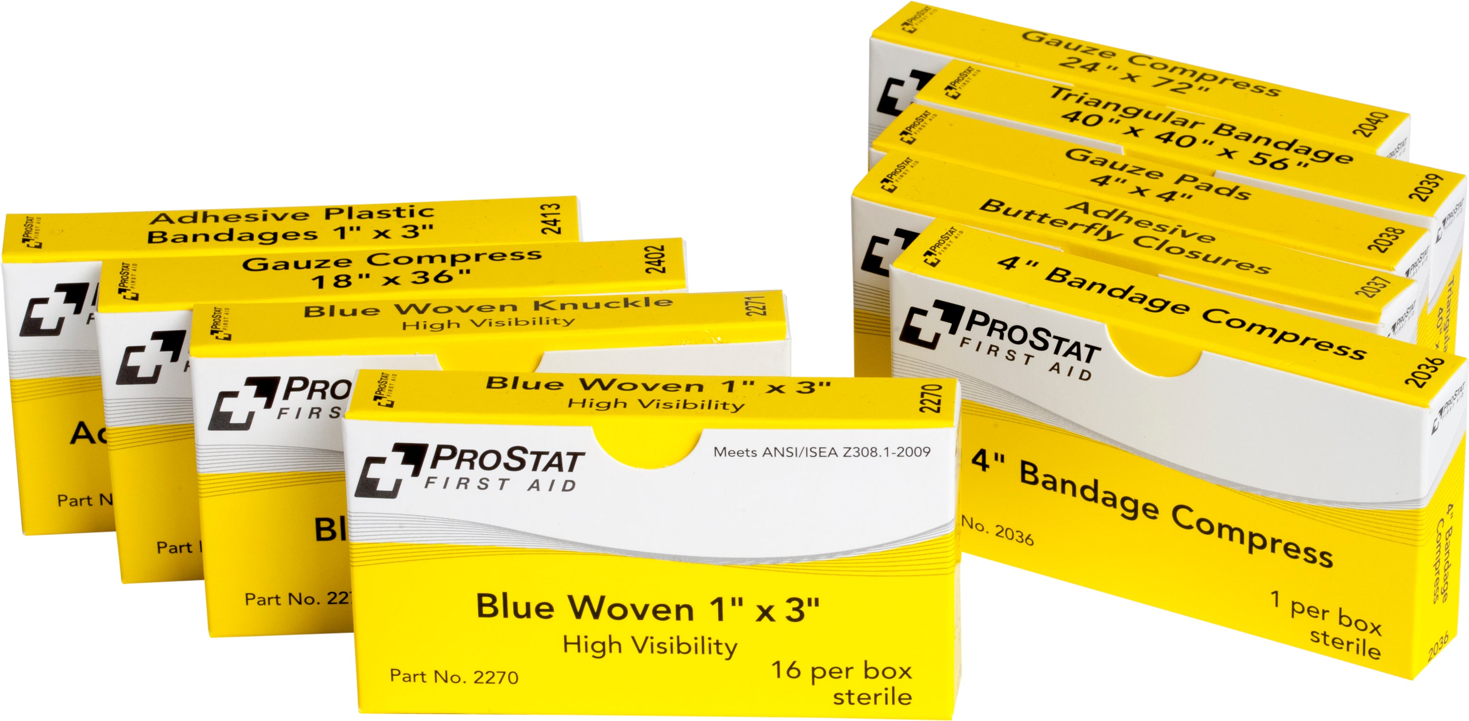 Pro Stat Unit First Aid Refills (Bandages)-eSafety Supplies, Inc