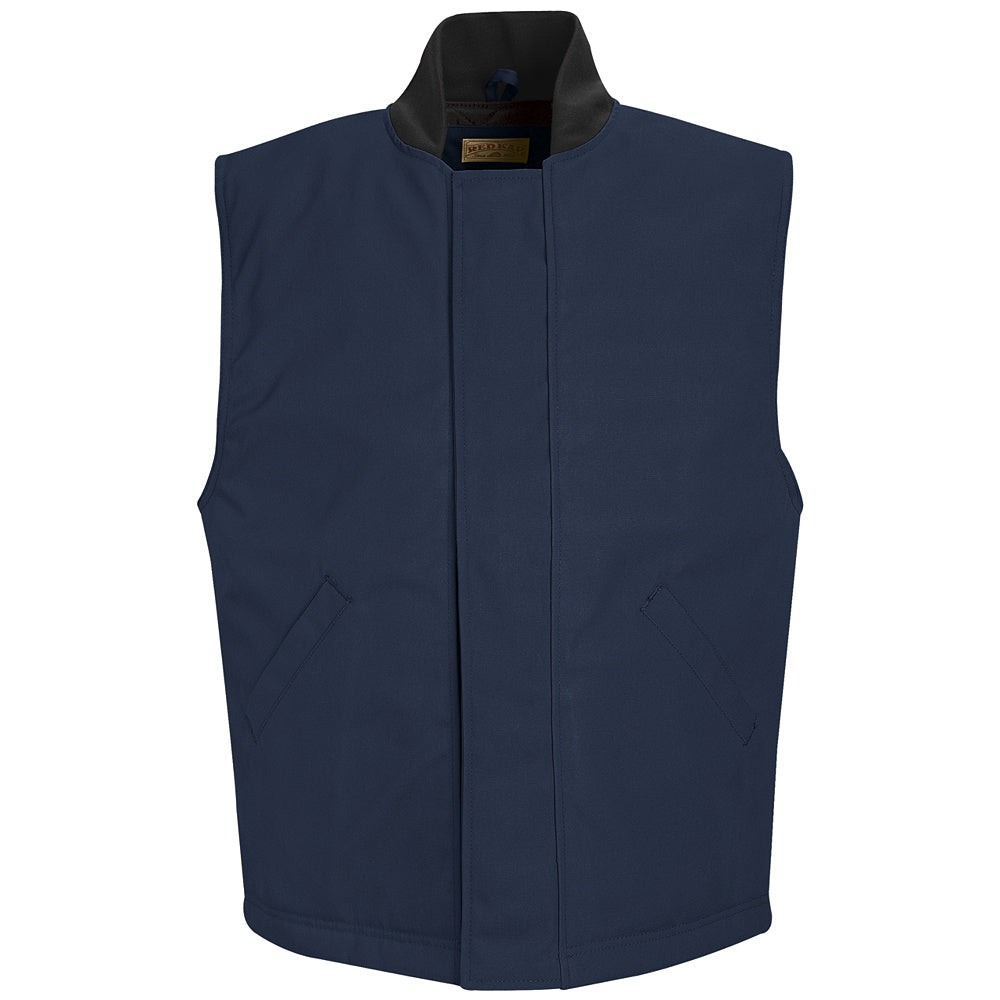 Red Kap Blended Duck Insulated Vest VD22 - Navy Duck-eSafety Supplies, Inc
