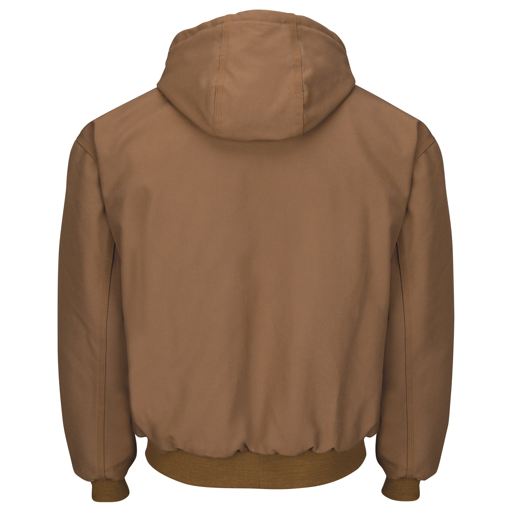 Brown Duck Lined Bomber Jacket CAT 3 - JLB6BD-eSafety Supplies, Inc