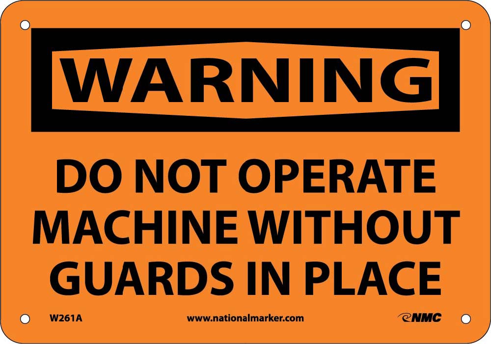 Warning Do Not Operate Machine Sign-eSafety Supplies, Inc