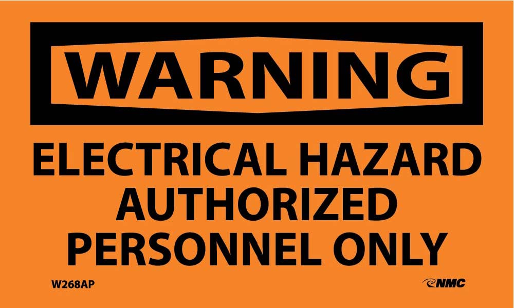 Warning Electrical Hazard Label - 5 Pack-eSafety Supplies, Inc