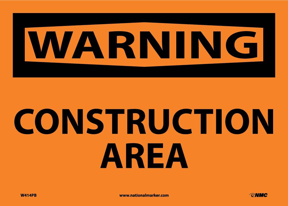 Construction Area Sign-eSafety Supplies, Inc