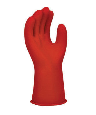 SALISBURY By Honeywell Size 12 Red 11" Type I Natural Rubber Class 0 Low Voltage Electrical Insulating Linesmen's Gloves With Straight Cuff-eSafety Supplies, Inc