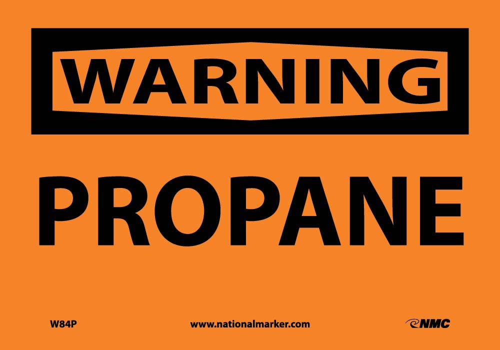 Warning Propane Sign-eSafety Supplies, Inc