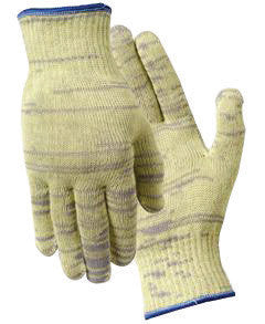 Wells Lamont X-Large Gray And Yellow Whizard Metalguard Seamless Knit 10 gauge Medium Weight Fiber And Stainless Steel Ambidextrous Cut Resistant Gloves With Knit Wrist-eSafety Supplies, Inc