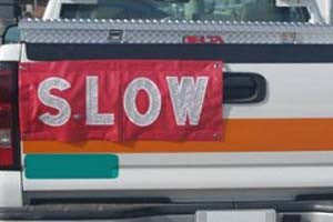 Slow Magnetic Sign-eSafety Supplies, Inc
