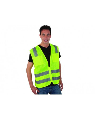 Liberty - Class 2 Lime Green - Dual Horizontal Pattern-eSafety Supplies, Inc