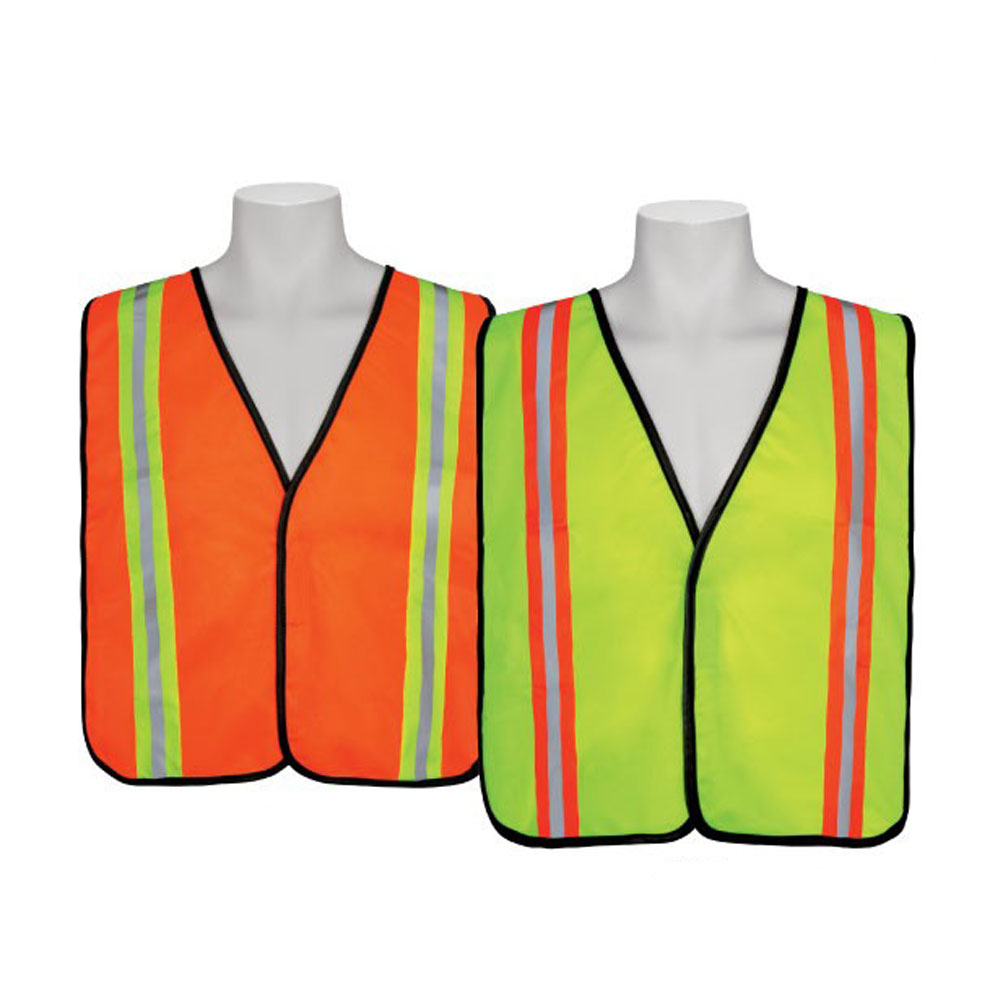 3A Safety All-Purpose Tight Mesh Safety Vest 2" Vertical Stripes-eSafety Supplies, Inc