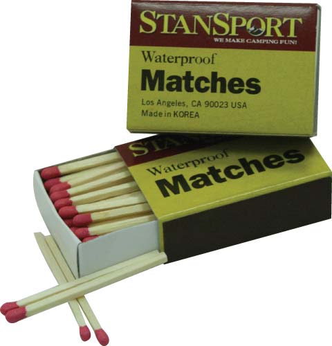 Waterproof Matches (2 boxes)-eSafety Supplies, Inc