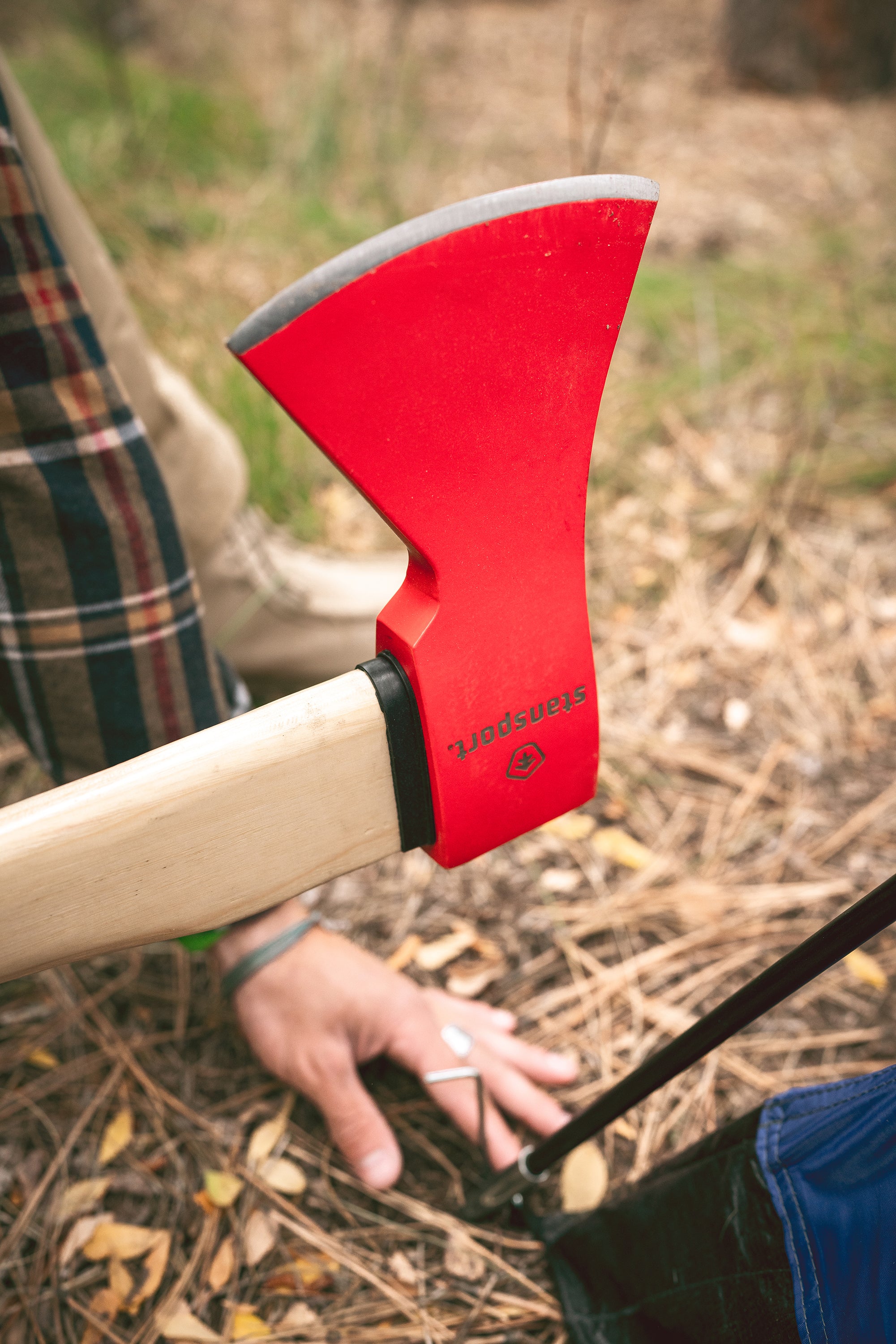 Wood Handle Axe – Long - Approximately 36 Inch-eSafety Supplies, Inc