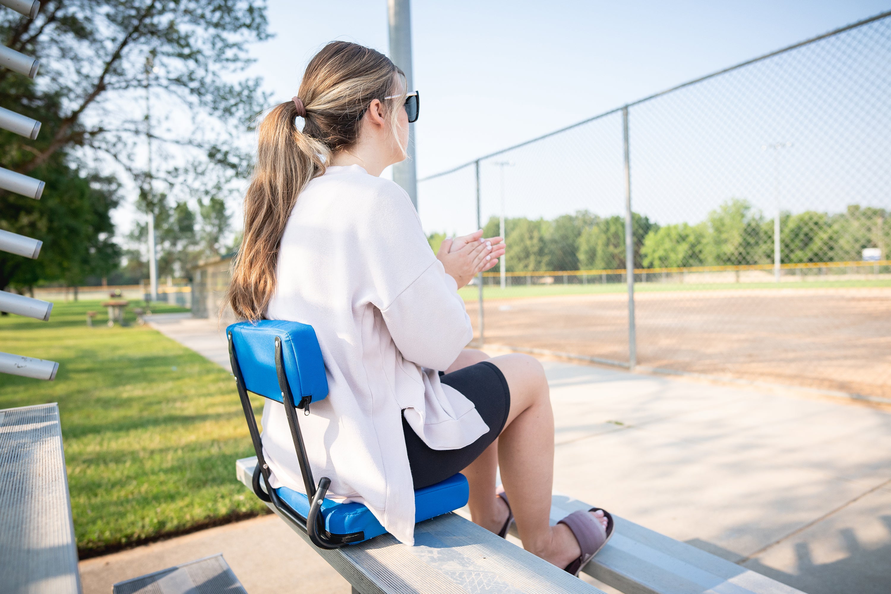 Coliseum Seat - Blue-eSafety Supplies, Inc