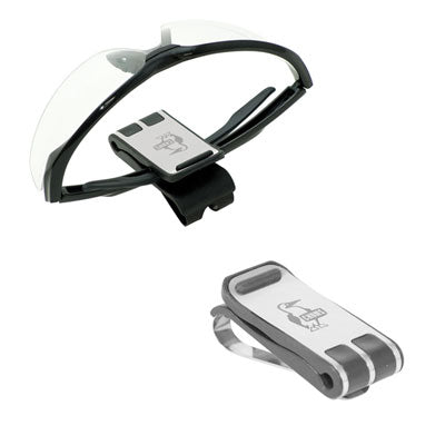 Glasshopper Visor Clip - Silver-eSafety Supplies, Inc